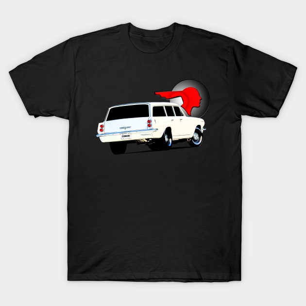 SD Poncho Wagon T-Shirt by Chads